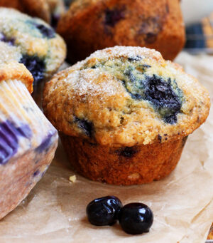 Gramma Kim’s Blueberry Muffins