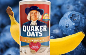 Banana Blueberry Oats