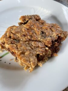 Oatmeal Date Bars