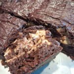 Cheesy Pumpkin Brownies